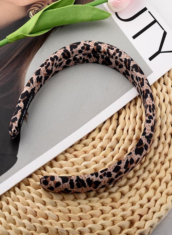 Borhmty Animal Accessories Leopard Print Headband for Girls Cute Headband Hairband for Bestie Best Friend Birthday Christmas Gifts for Women Daughter Girlfriend Hair Accessories for Women - Image 3
